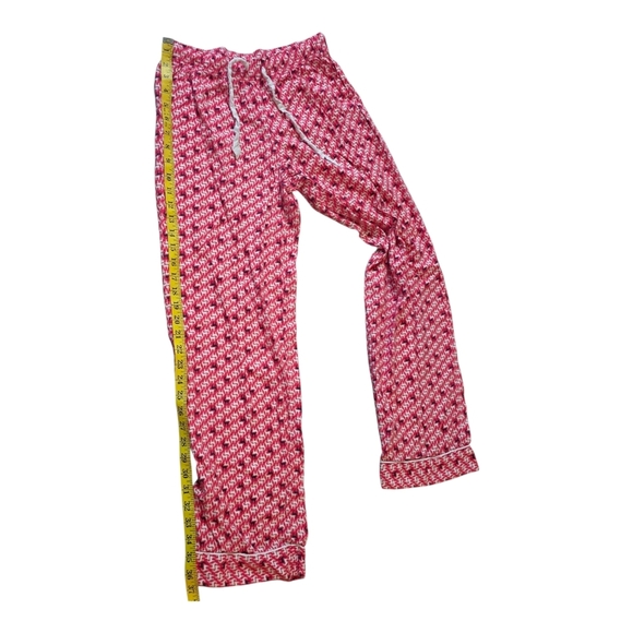 Victoria's Secret Deer 2 Piece Pajamas Pink White Black Size XS - Picture 4 of 16